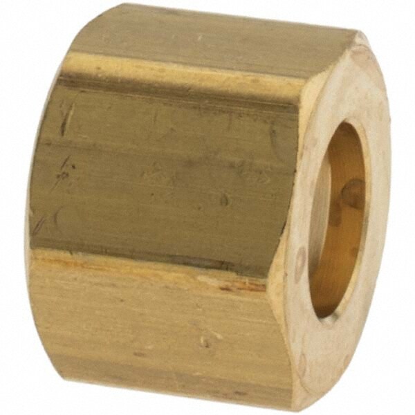Compression Tube Nut: 9/16-24" Thread, Tube