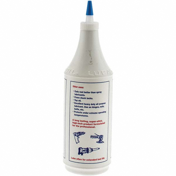 Value Collection Bottle, Air Tool Oil 53602918 MSC Industrial Supply