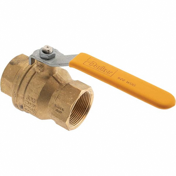 Standard Manual Ball Valve: 1-1/2" Pipe
