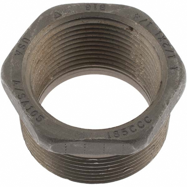 Black Bushing: 1-1/4 x 1-1/2"