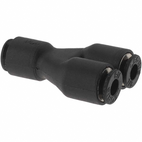 Push-To-Connect Tube Fitting: Union, 1/8" OD