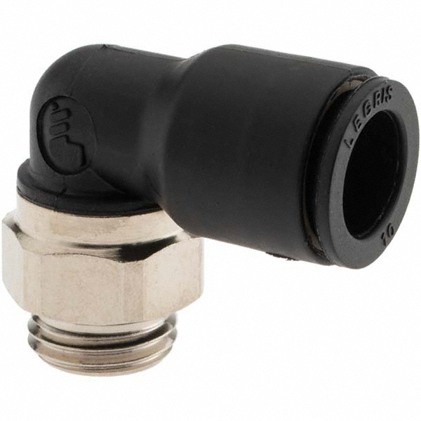 Push-To-Connect Tube Fitting: Male Elbow, 1/4" Thread