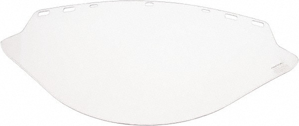 Face Shield Windows & Screens: Replacement Window, Clear, 2" High, 0.6" Thick