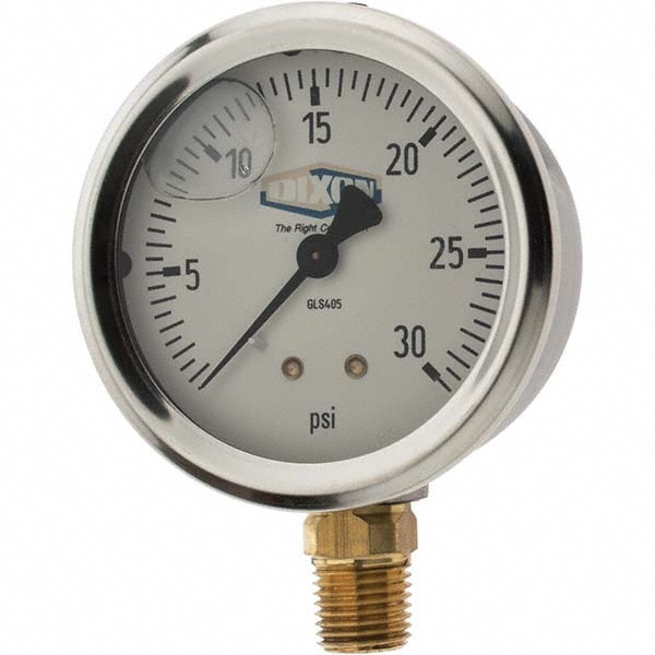 Dixon Valve & Coupling - Pressure Gauge: 2-1/2