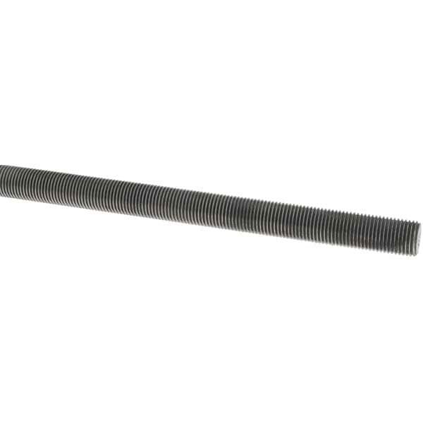 Value Collection - Threaded Rod: 1 2-20, 3' Oal, Low-carbon Steel 