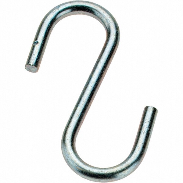 Trade Size 27, Carbon Steel Bright Zinc S-Hook
