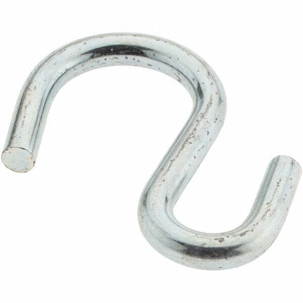 Trade Size 11, Carbon Steel Bright Zinc S-Hook