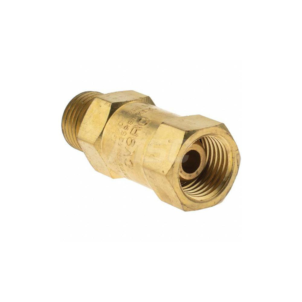 Value Collection Reverse GasFlow Check Valves; Mount Type Regulator