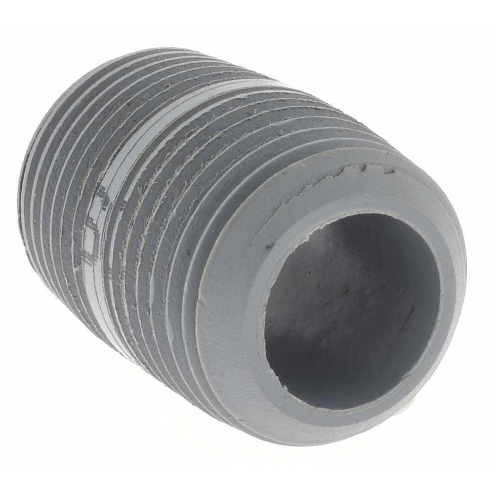 Value Collection 1/2" Pipe, 11/8" Long CPVC Threaded Plastic Pipe