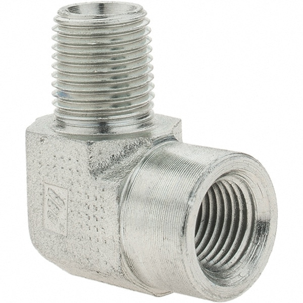 Industrial Pipe 90 ° Street Elbow: MNPTF x FNPTF