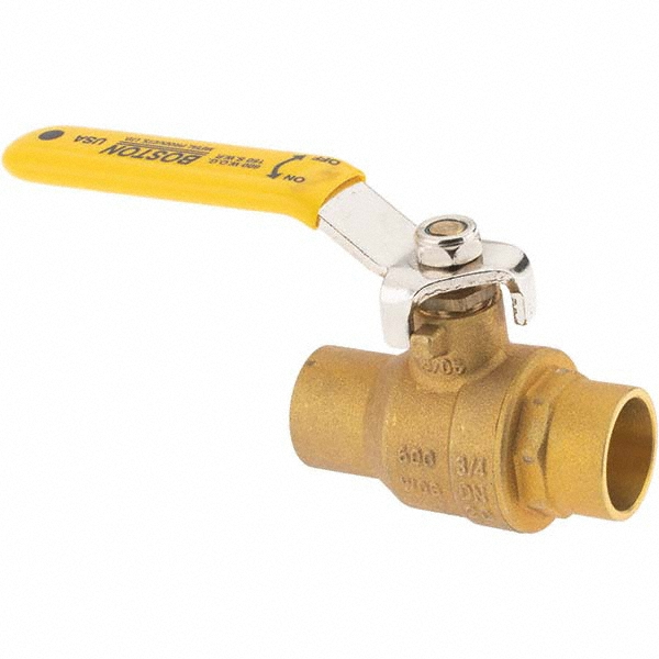 Full Port Manual Ball Valve: 3/4" Pipe