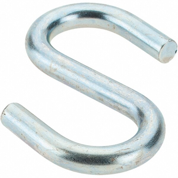 Trade Size 526, Carbon Steel Bright Zinc S-Hook