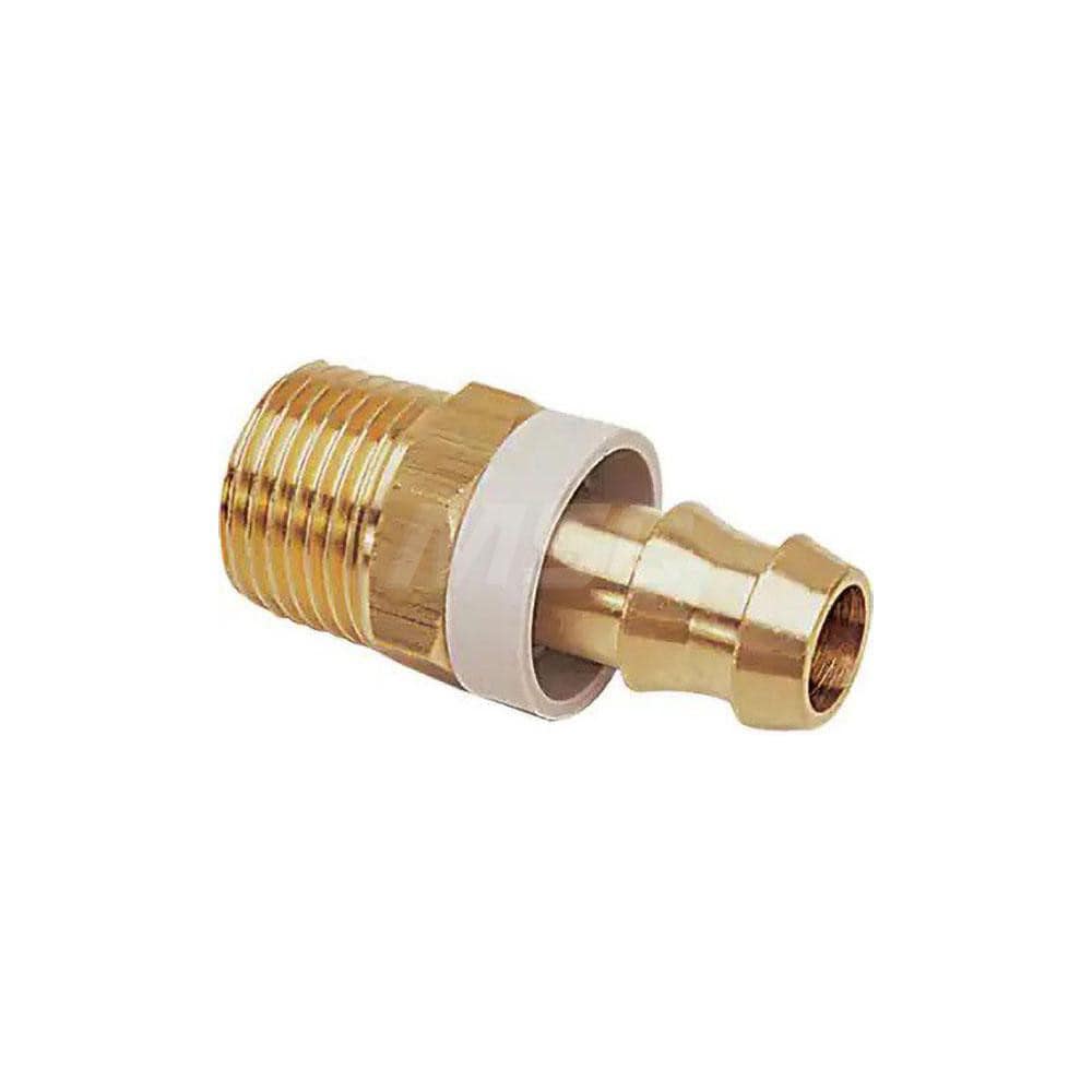 Push-on Barbed Hose Fitting: 1/2"