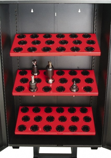 54 Hole Tool Crib Storage Cabinet