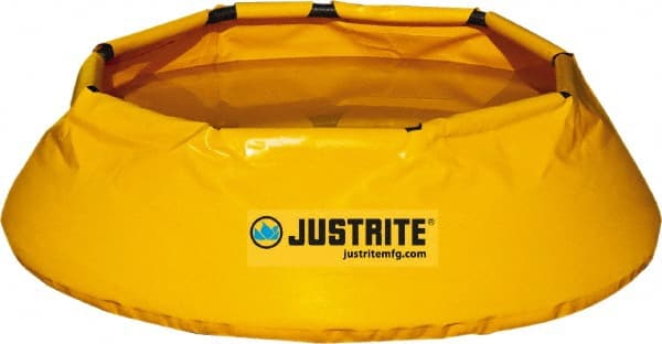 Justrite. 28325 Pool Collapsible Berm: 150 gal Capacity, 5.42 Long, 0.92 Wide 