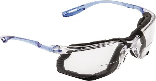 Magnifying Safety Glasses: +2, Clear Lenses, Anti-Fog & Scratch Resistant, ANSI Z87.1 & CSA Z94.3