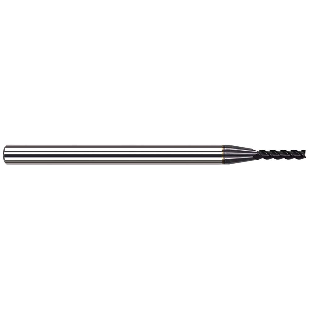 Harvey Tool 980412-C3 Corner Radius End Mill: 3/16" Dia, 1" LOC, 0.01" Radius, 4 Flutes, Solid Carbide Image