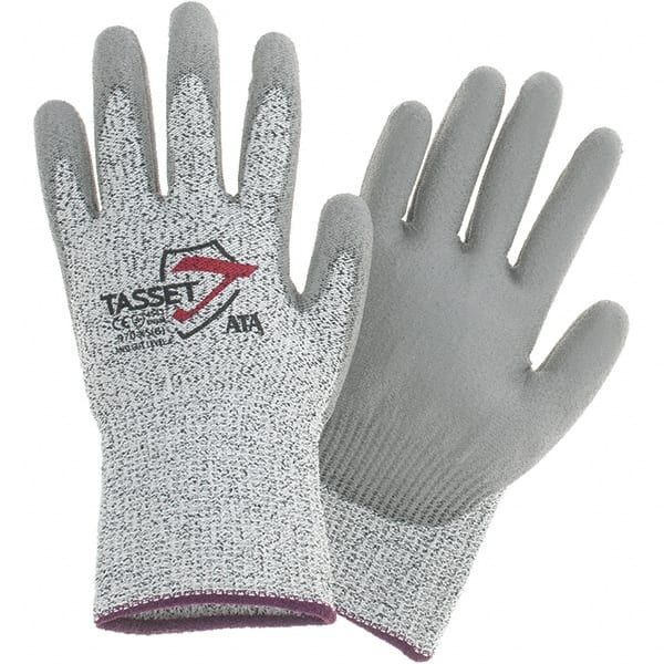 Cut & Abrasion-Resistant Gloves: Size XS, ANSI Cut A3, Polyurethane, Kevlar & Dyneema