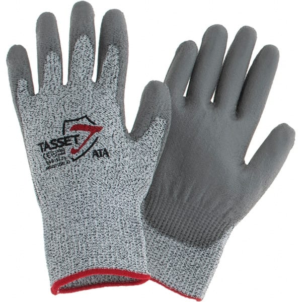 Cut & Abrasion-Resistant Gloves: Size S, ANSI Cut A3, Polyurethane, Kevlar & Dyneema