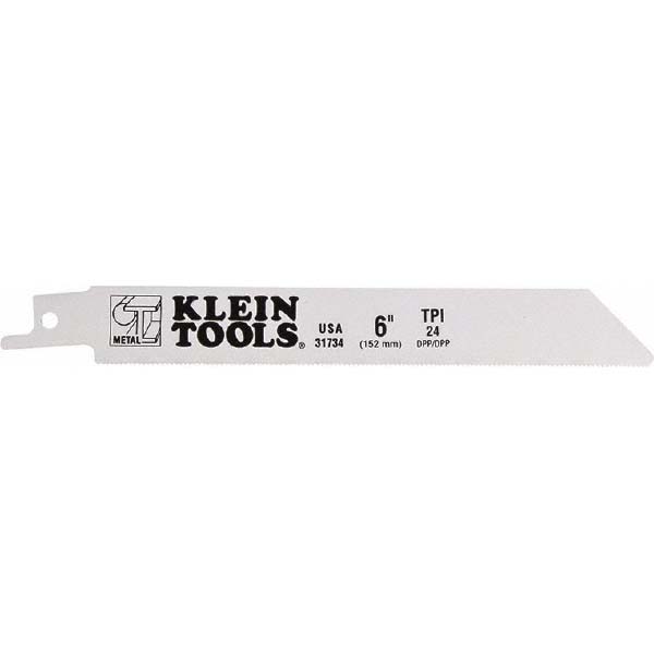 Klein Tools Reciprocating Saw Blade 6" Long, BiMetal MSC