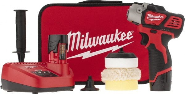 Milwaukee Tool 2 To 3 2 800 8 300 Rpm Cordless Handheld Disc Sander 53848057 Msc Industrial Supply