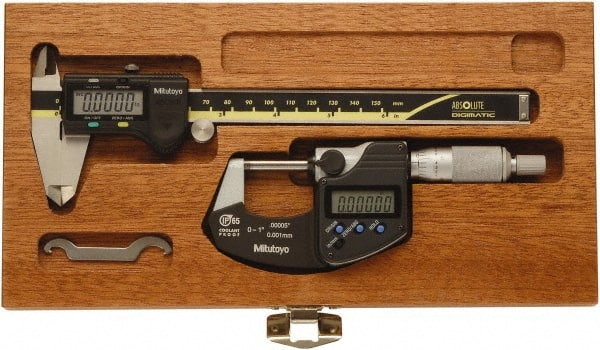 5" to 6" inch MICROMETER with CASE mic set caliper precision measurement 