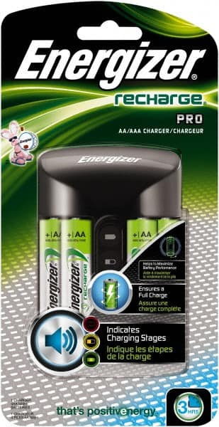 Energizer. CHPROWB4 100 to 240 Volt Recharge Pro Charger 