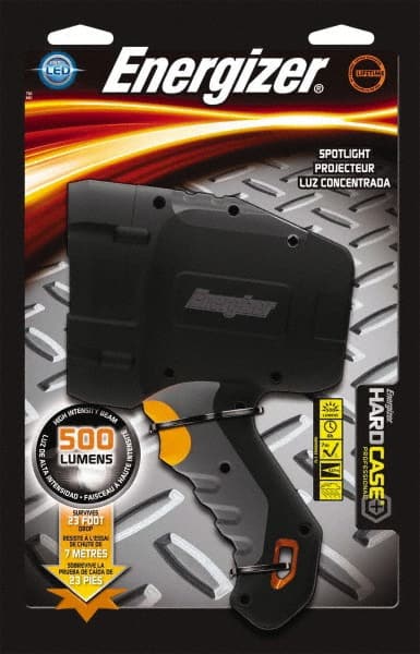 Energizer. HCSP61E Handheld Flashlight: LED, 15 hr Max Run Time, AA Battery 