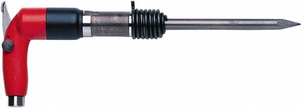 Pneumatic Scaling Hammer: 3,500 BPM, 2.28" Stroke Length