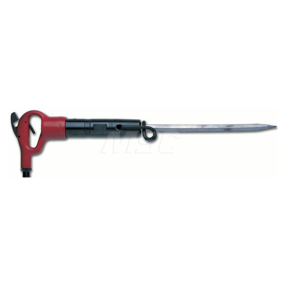 Pneumatic Scaling Hammer: 2,400 BPM, 2.07" Stroke Length