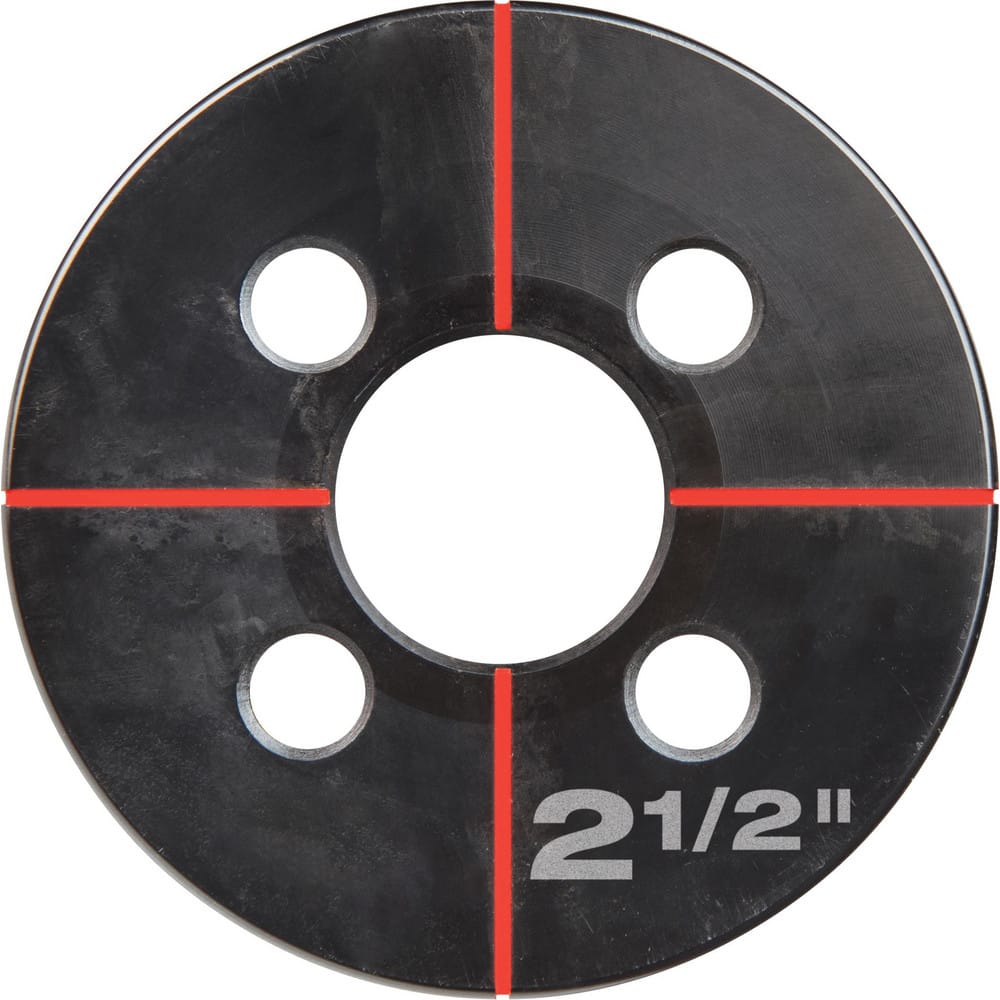 10 Piece, 2-1/2 to 4" Punch Hole Diam, Knockout Set