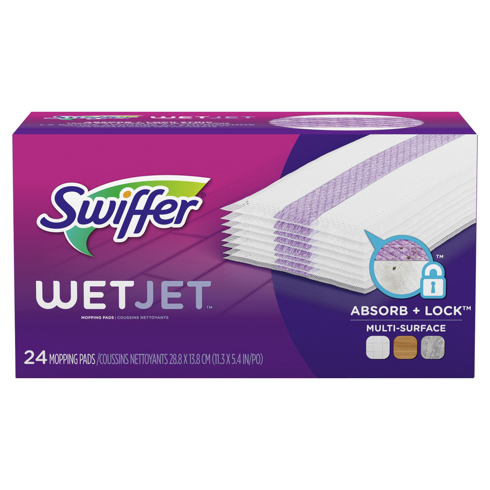 Swiffer Swiffer WetJet Mopping Pad Refill 24 Count 4Case  MultiSurface Floor Cleaner Pad  Part PGC08443CT