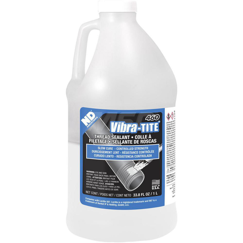 VibraTite® Pipe Thread Sealant White, 1 L, Jug MSC Industrial