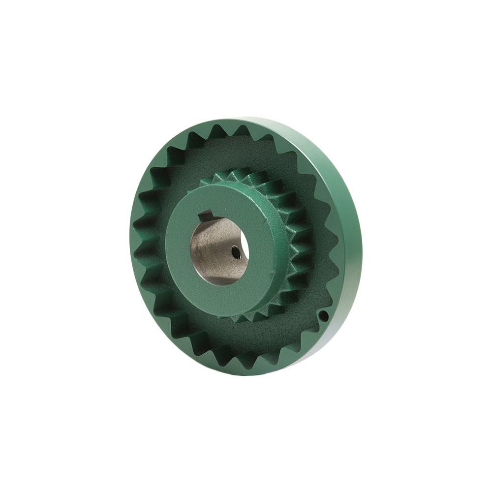 Flexible Coupling: Flange, Cast Iron, 1-5/8" Pipe, 2-3/32" OAL