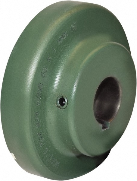 TB Woods 10S238 2-3/8" Max Bore Diam, 5/8" x 5/16" Keyway Width x Depth, 7-1/2" Hub, 10 Flexible Coupling Flange Image