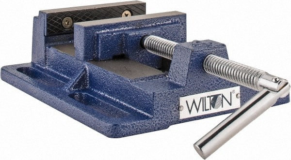 Wilton 69997 4-1/2" Jaw Opening Capacity x 1-1/2" Throat Depth, Horizontal Drill Press Vise 