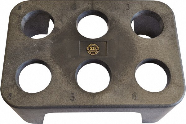 6 Tool Capacity, Toolholder Size 50, Portable Plastic Tool Holder Rack and Tray