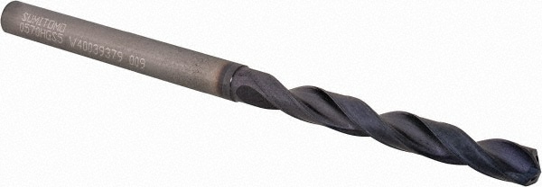 Sumitomo 5VHY169 Jobber Length Drill Bit: 0.2244" Dia, 135 °, Solid Carbide Image