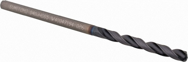 Sumitomo 5VHY152 Jobber Length Drill Bit: 0.1575" Dia, 135 °, Solid Carbide Image