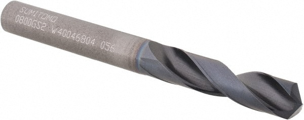 Sumitomo 5UHY061 Screw Machine Length Drill Bit: 0.315" Dia, 135 °, Solid Carbide Image