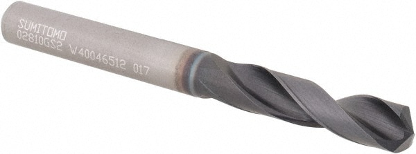 Sumitomo U101094 Screw Machine Length Drill Bit: 0.281" Dia, 135 °, Solid Carbide Image