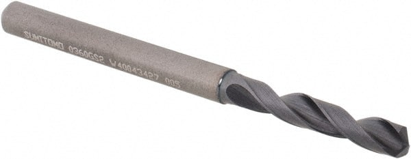 Sumitomo 5UHY017 Screw Machine Length Drill Bit: 0.1417" Dia, 135 °, Solid Carbide 