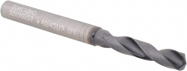 Sumitomo U101055 Screw Machine Length Drill Bit: 0.209" Dia, 135 °, Solid Carbide Image