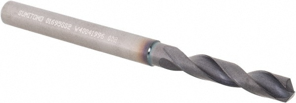 Sumitomo U101034 Screw Machine Length Drill Bit: 0.1695" Dia, 135 °, Solid Carbide Image