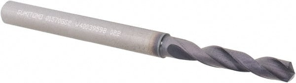 Sumitomo U101029 Screw Machine Length Drill Bit: 0.157" Dia, 135 °, Solid Carbide 