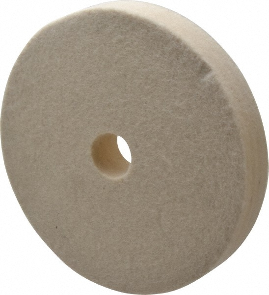 Unmounted Polishing Wheel Buffing Wheel: 6" Dia, 1" Thick, 1" Arbor Hole Dia