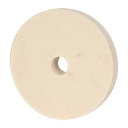 Unmounted Polishing Wheel Buffing Wheel: 6" Dia, 1" Thick, 1" Arbor Hole Dia