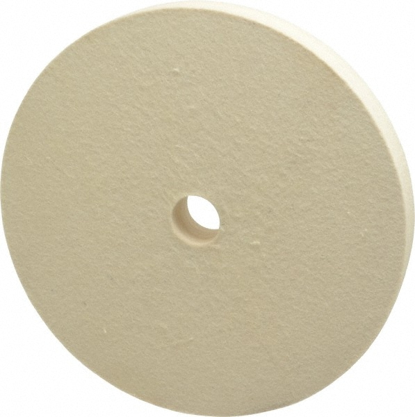 Unmounted Polishing Wheel Buffing Wheel: 8" Dia, 1" Thick, 1" Arbor Hole Dia