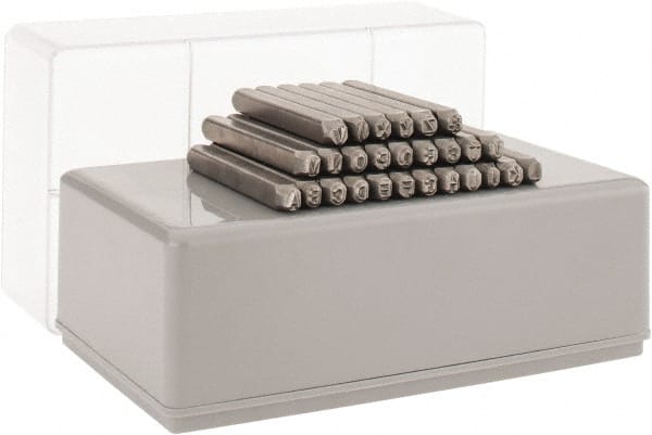 Standard Stamp Set: 1/8" Character, 27 pc