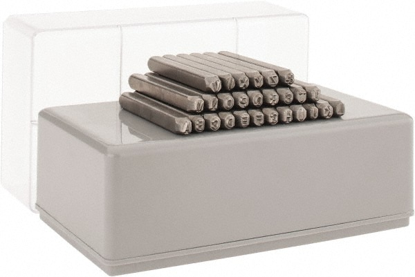 C.H. Hanson 20200 Standard Stamp Set: 1/8" Character, 27 pc 